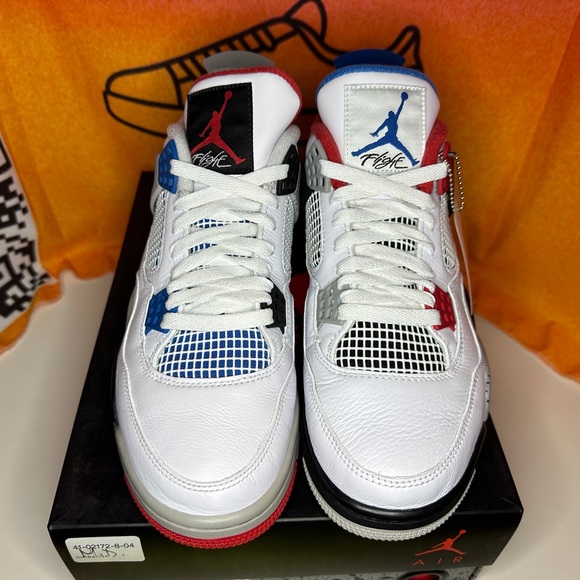 Jordan 4 Retro SE What the Size 10.5M Pre-loved - Picture 6 of 7